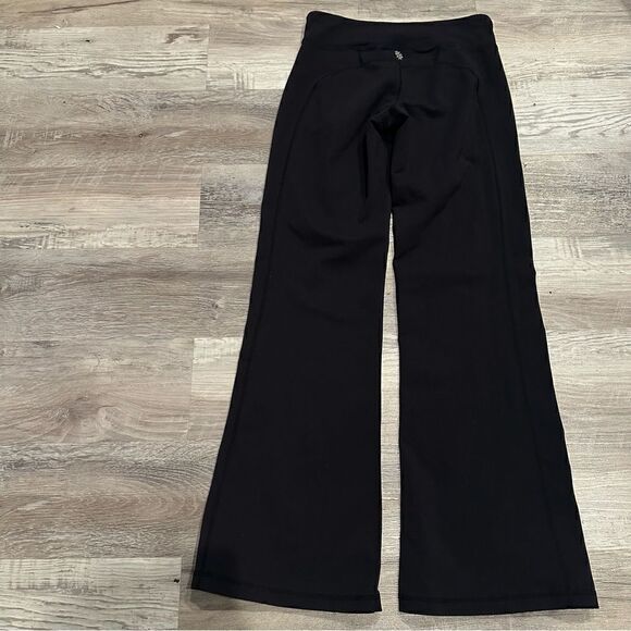 ATHLETA Wide Leg Flare Yoga Legging Pants Size XSP Confy Lounge Y2K Gym - Picture 2 of 13